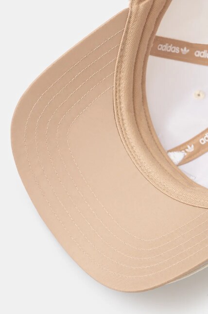 adidas Originals baseball cap Adicolor beige color smooth IX9789