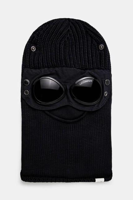 C.P. Company wool balaclava Ski Mask navy blue color