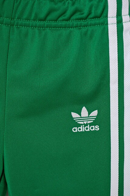 adidas Originals trening copii SST TRACKSUIT culoarea verde