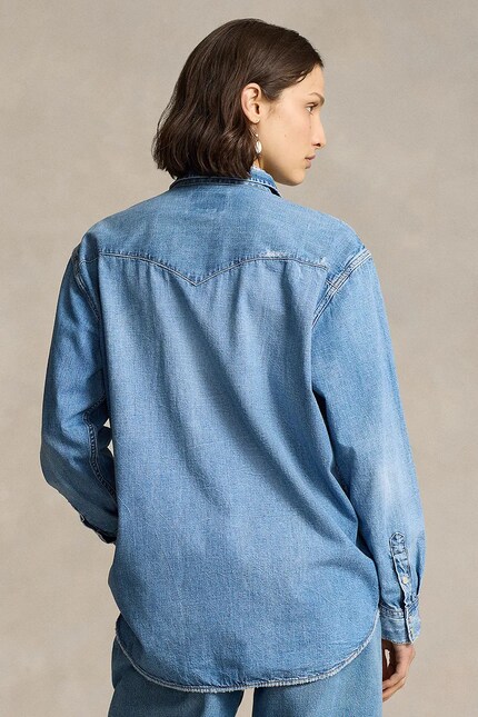 POLO Ralph Lauren RELAXED FIT デニム シャツ Polo Ralph Lauren Classic-Fit Denim Shirt | Saks Fifth Avenue