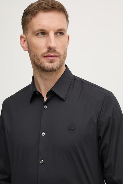 lacoste black dress shirt Lacoste, Black Shirt Dress, Buttonup, Size 36, KB93