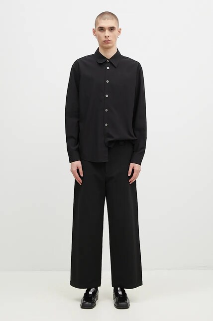 Our Legacy shirt Beyond men's black color relaxed M4242BLP at PRM US