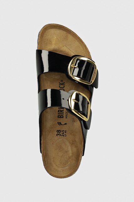 Шльопанці Birkenstock Arizona Big Buckle жіночі колір чорний