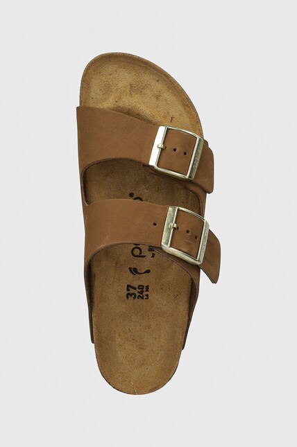 Шлепанцы из нубука Birkenstock Arizona Platform Flex Birkenstock x