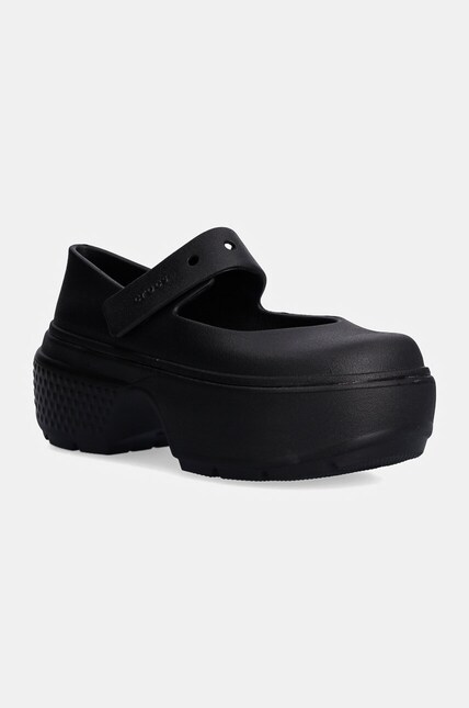 Crocs ballet flats Stomp Mary Jane black color 209939 at PRM US