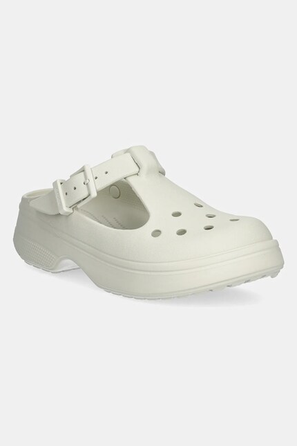 Crocs sliders Classic Mary Jane Clog women's beige color 210581 at