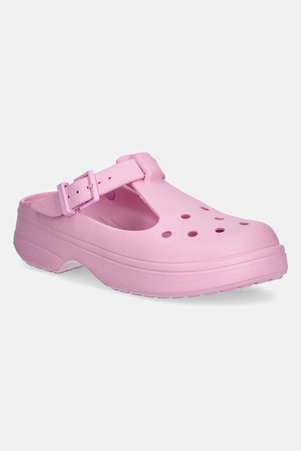 Crocs sliders Classic Mary Jane Clog women's pink color 210581 at