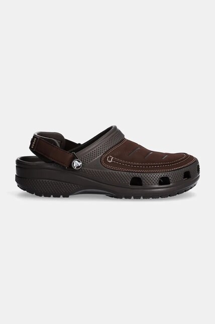 Crocs sliders Yukon Vista II Lr Clog M men's brown color 207689 at