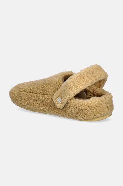 Тапки Crocs Classic Cozzy Slipper цвет бежевый 209386 | ANSWEAR.ua