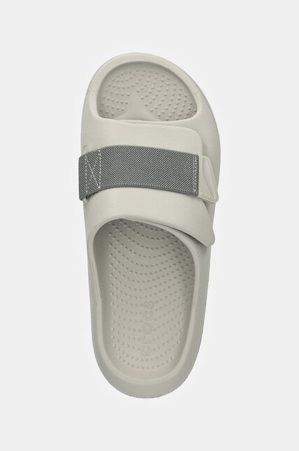 Crocs Mellow Recovery Slides Mens 12 Light Grey Atmosphere  display picture 2