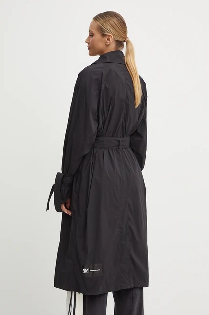 adidas Originals coat x Ksenia Schneider women's black color
