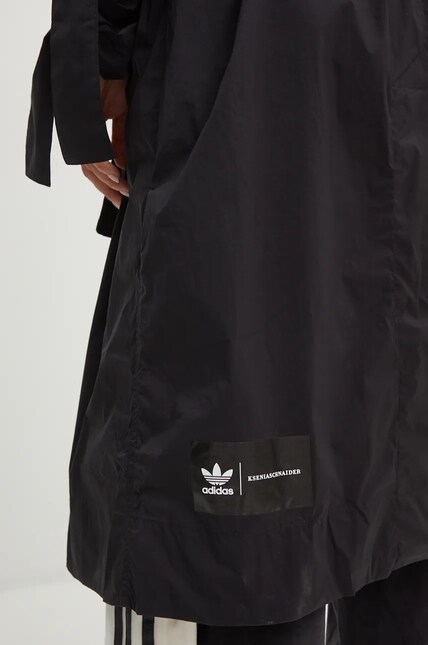 adidas Originals coat x Ksenia Schneider women's black color