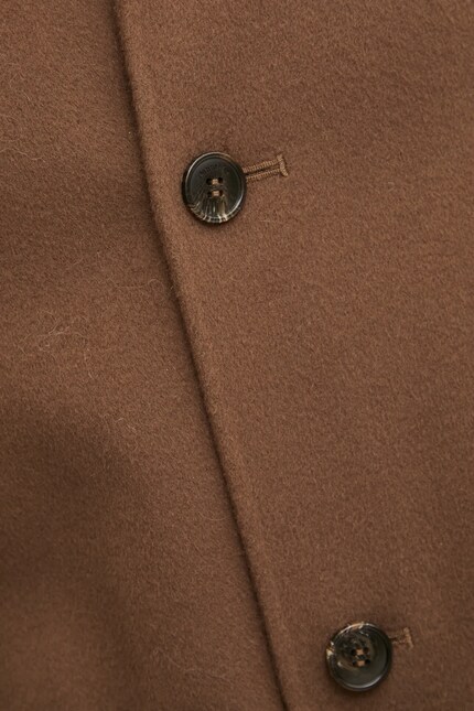 Nanushka wool coat LUCIAN brown color NM24FWJK02678 at PRM US