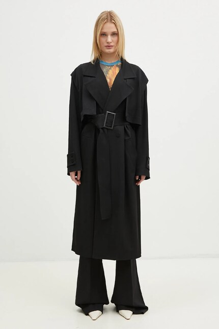 JW Anderson Longline Trench Coat black color CO0310.PG0011.999 at