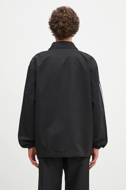 adidas Originals jacket Mesh Coach men's black color IZ1831 at PRM US
