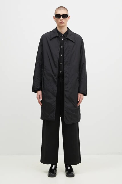 OUR LEGACY BLITHE COAT コート ブラック 46 Our Legacy jacket Blithe men's black color M4241BSB at PRM US