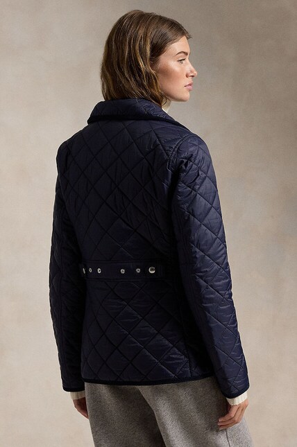 Polo Ralph Lauren jacket women's navy blue color 211940996 at PRM US