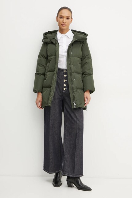 Куртка Weekend Max Mara женская цвет зелёный зимняя 2425496042600
