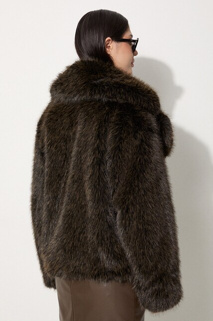 Kenzo jacket Short Fake Fur Blouson PRM EU