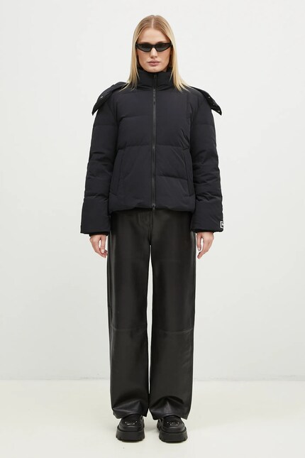 Kenzo jacket Regular Puffer Jacket women's black color