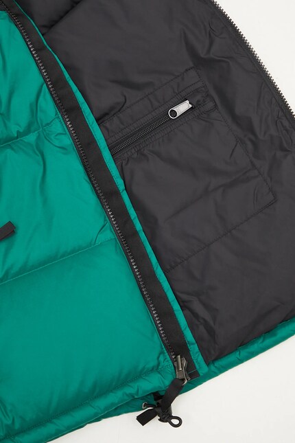The North Face down vest 1996 Retro Nuptse women's green color