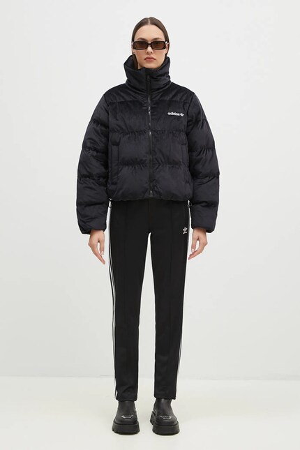 adidas Originals down jacket Velvet Down Jacket women's black