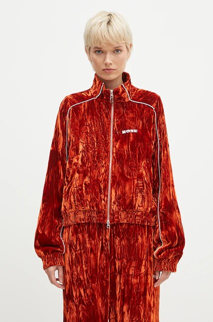 Martine Rose velvet sweatshirt Shrunken Track Jacket PRM EU