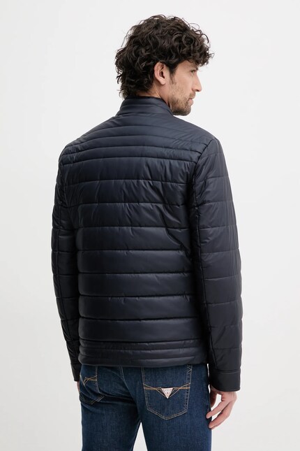 Guess geaca barbati, culoarea albastru marin, de iarna, M4YL16