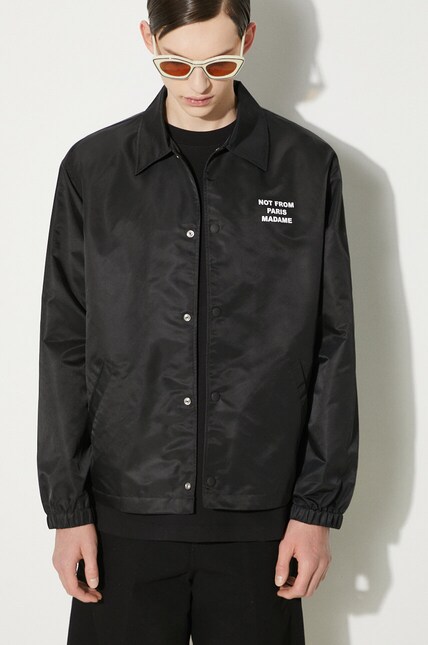 Drôle de Monsieur shirt jacket La Veste Slogan PRM EU