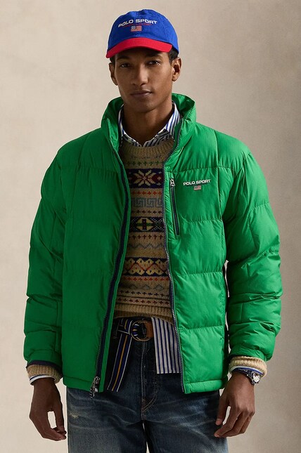 Polo Ralph Lauren jacket men's green color 710961163 at PRM US