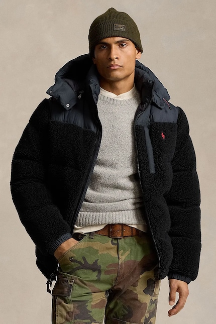 Polo Ralph Lauren down jacket men's black color 710945418 at PRM US Polo Ralph Lauren down jacket men's black color 710945418 at PRM US