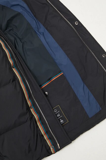 Paul Smith down jacket men's black color M1R-077Z-N02496 at PRM US