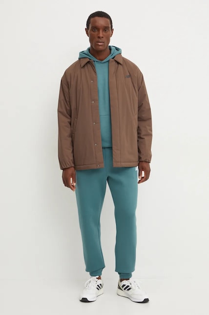 New Balance jacket brown color MJ43504DUO at PRM US New Balance jacket brown color MJ43504DUO at PRM US