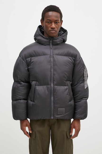 alpha industries station hooded jacket