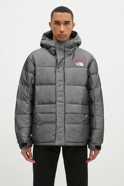 The North Face down jacket TNF x 30th Years HMLYN men's gray color