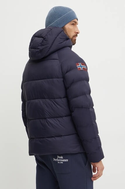 Napapijri jacket A-Moesa men's navy blue color NP0A4I1R1761 at PRM US