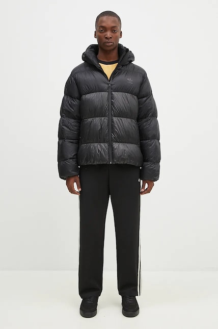 adidas Originals down jacket Down Regen Adic men's black color adidas Originals down jacket Down Regen Adic men's black color