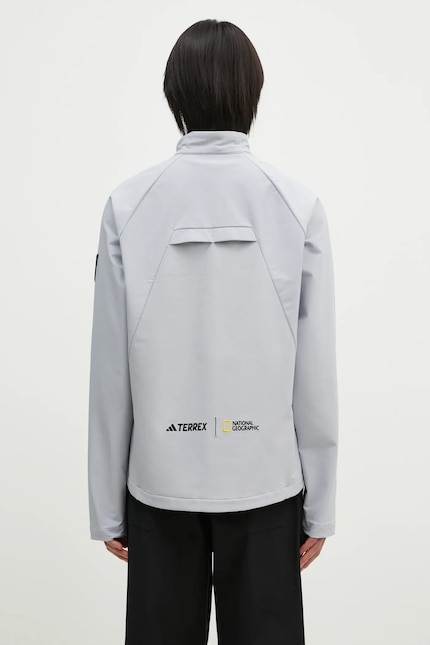 adidas jacket National Geographic Softshell Jacket men's blue adidas jacket National Geographic Softshell Jacket men's blue