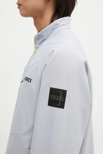 adidas jacket National Geographic Softshell Jacket men's blue
