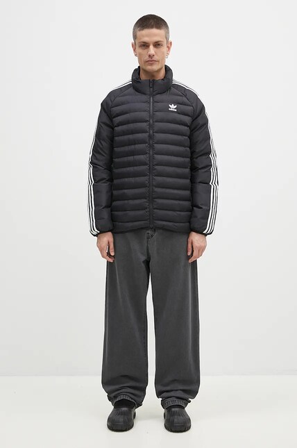 adidas Originals jacket Padded Coll men's black color IZ1835 at PRM US