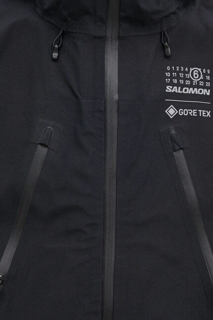 MM6 Maison Margiela rain jacket x Salomon men's black color MM6 Maison Margiela rain jacket x Salomon men's black color