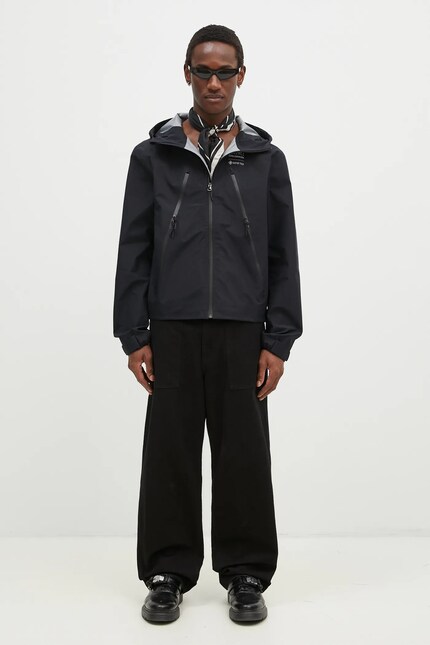 MM6 Maison Margiela rain jacket x Salomon men's black color