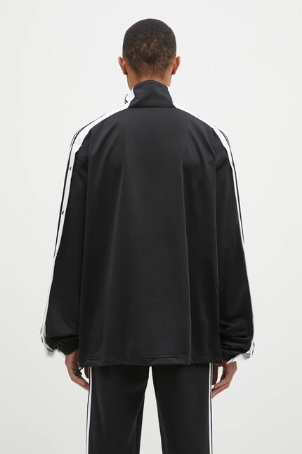 adidas Originals sweatshirt Megabreak Jacket men's black color