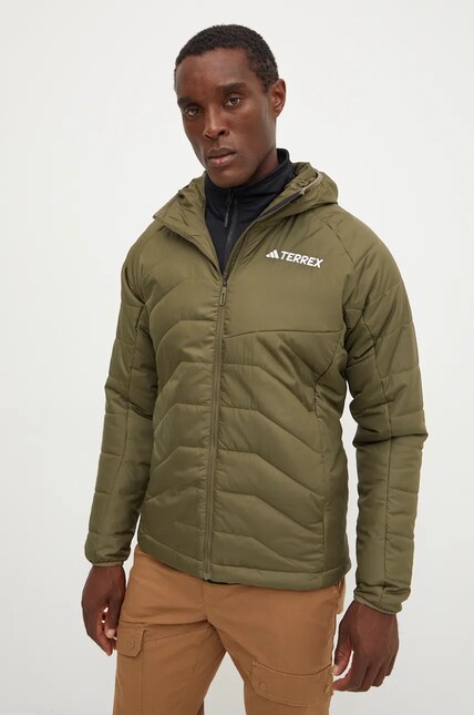 Спортивная куртка adidas TERREX Multi Insulated цвет зелёный