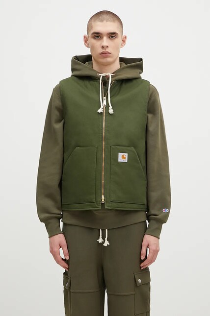 Carhartt WIP vest Classic Vest men's green color I015251.2BR01 at