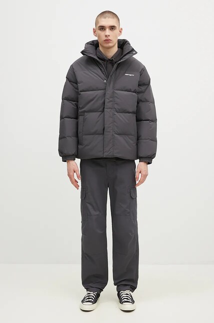 PearyGates 中綿outer 4way Carhartt WIP down jacket Danville Jacket men's gray color I029450
