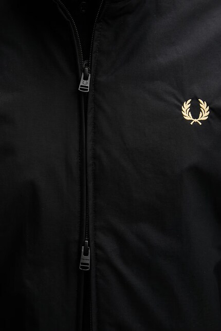 Fred Perry jacket The Brentham Jacket men's black color J2660.350