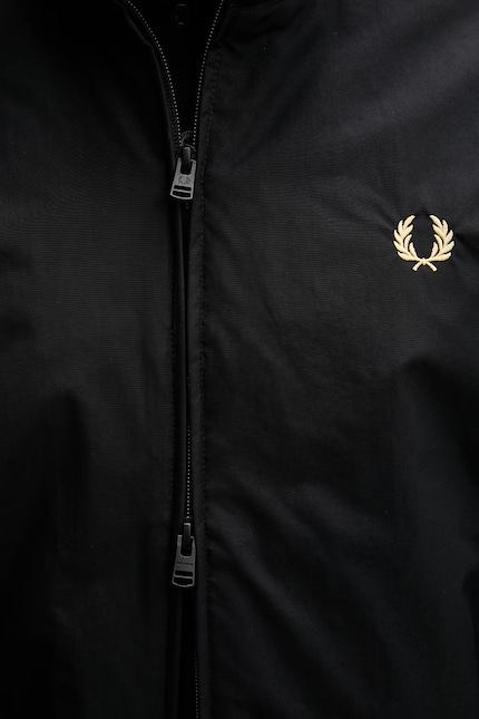 Fred Perry jacket The Brentham Jacket men's black color J2660.350 Fred Perry jacket The Brentham Jacket men's black color J2660.350