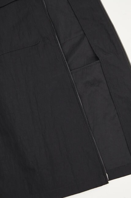 Perry Fred Perry jacket Pocket Overshirt men's black color M5684.236 at