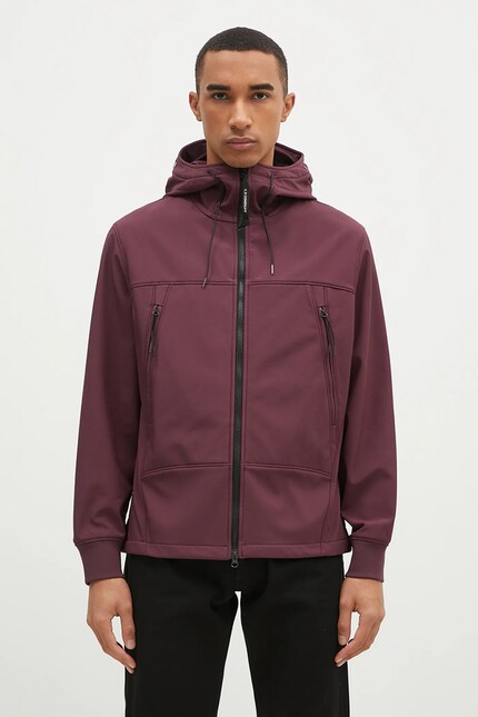 C.P. Company jacket C.P. Shell-R Goggle Jacket men's violet color